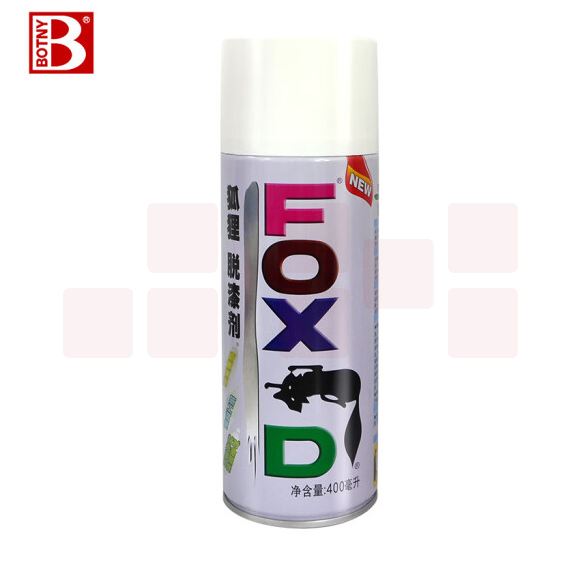 保赐利（BOTNY）FOX狐狸脱漆剂 油漆强力去除剂改漆脱漆喷雾型剥离剂 400ml  脱漆剂 货号：JC