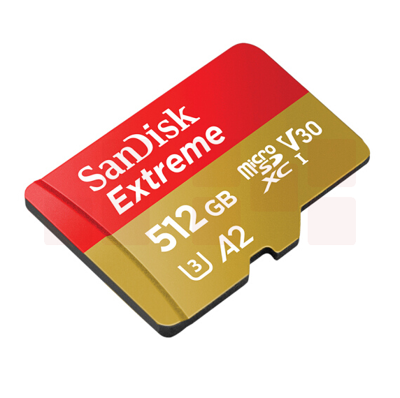 闪迪 A2 512GB TF（MicroSD）存储卡 V30 U3 4K 至尊极速移动版内存卡 读速160MB/s 写速90MB/s