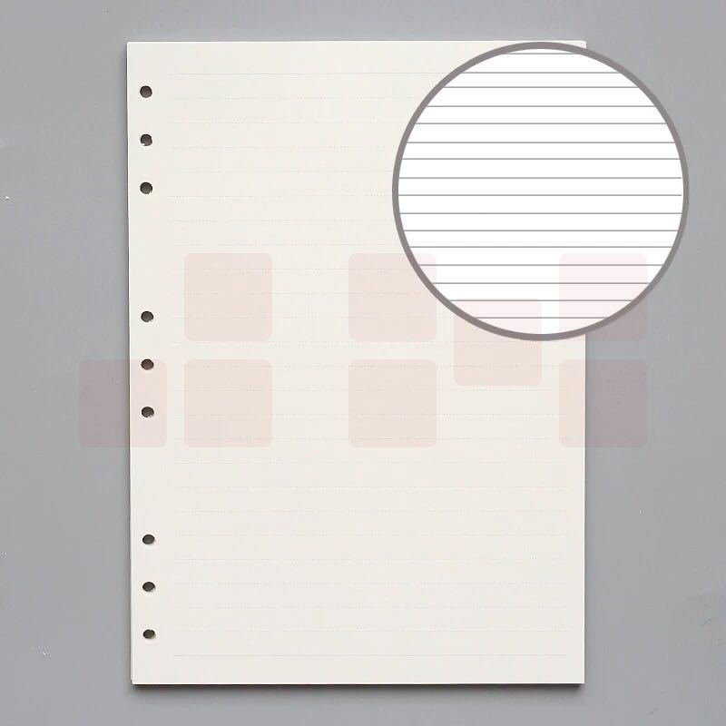 B5替换本芯 80页  薄款 9孔