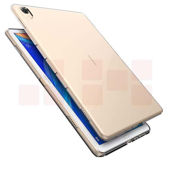 华为MatePad 10.8 华为平板M6保护壳硅胶套 轻薄防摔磨砂软壳-透明