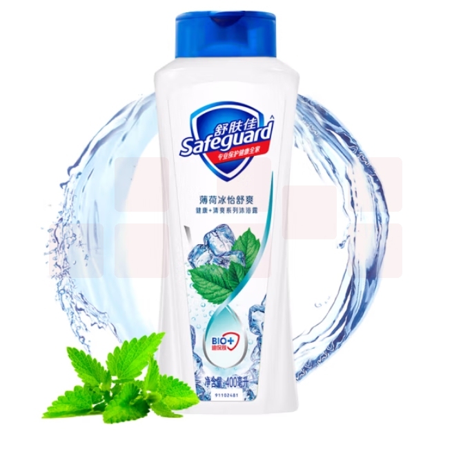 舒肤佳沐浴露 薄荷400g 滋润保湿