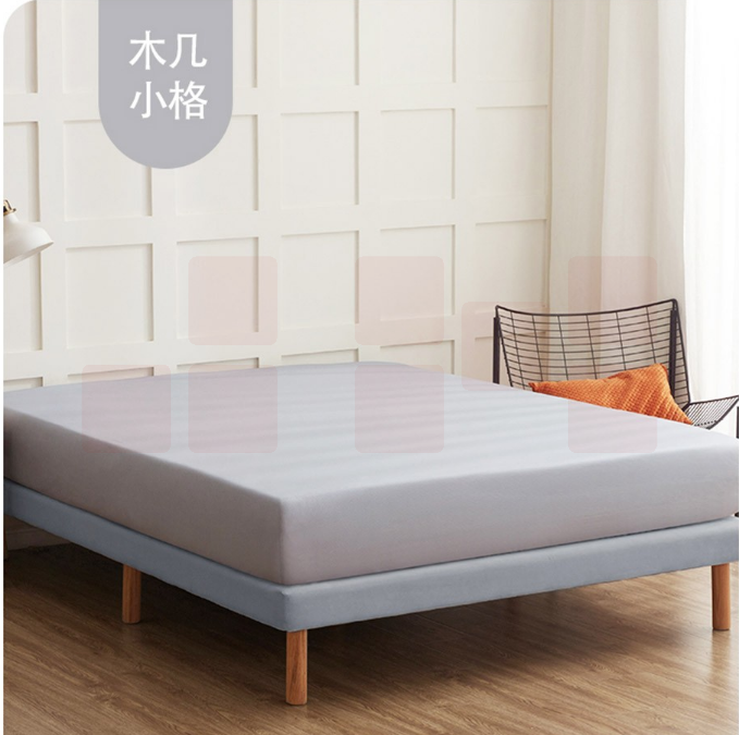 罗莱  床单 双人床简约床单 木几小格（床单） 160*230cm