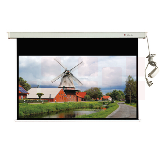 红叶（HONGYE）窄边框100寸16:9纳米高清4K&3D白软幕灰幕金属幕影院画框幕  2.21*1.25