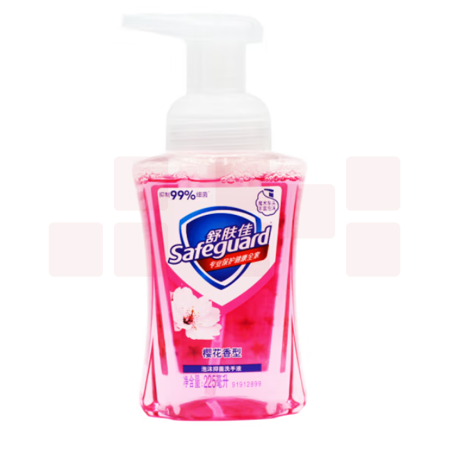 舒肤佳 泡沫抗菌洗手液樱花香型225毫升