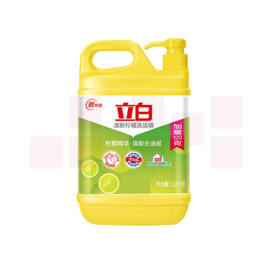 立白 洗洁精 1.12kg/桶   10桶/箱