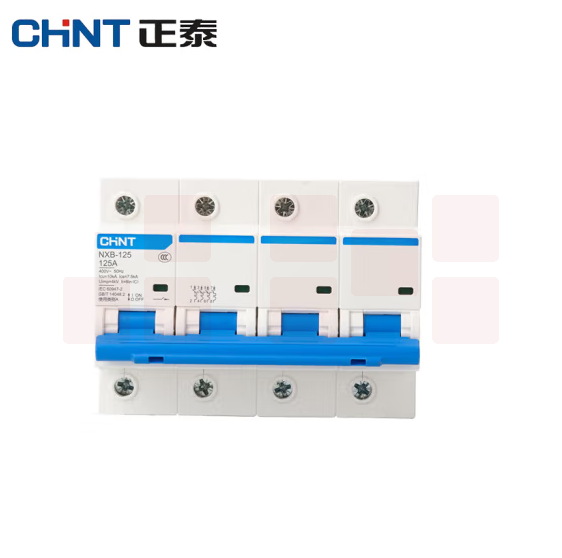 正泰  过载空气开关NXB-125-4P-C125 小型断路器4P 125A