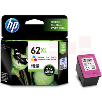 惠普（HP）C2P07AA  62XL 高容量原装彩色墨盒 适用于HP OfficeJet 200 移动打印机  约415页