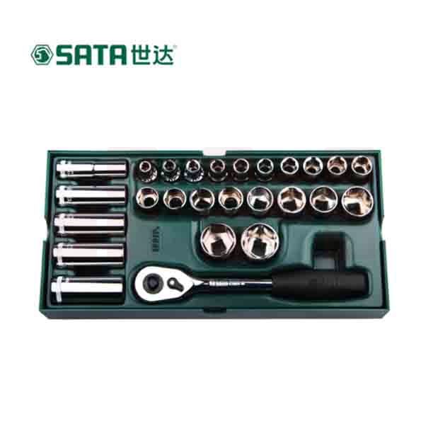 世达（SATA）工具托组套-26件12.5MM系列套筒 09915