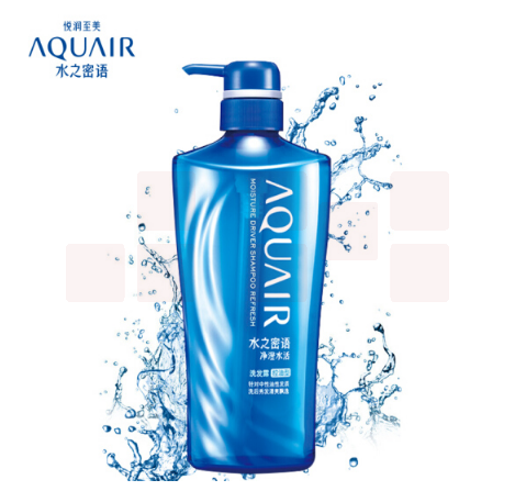  资生堂 水之密语 净澄水活（控油型）洗发露600ml