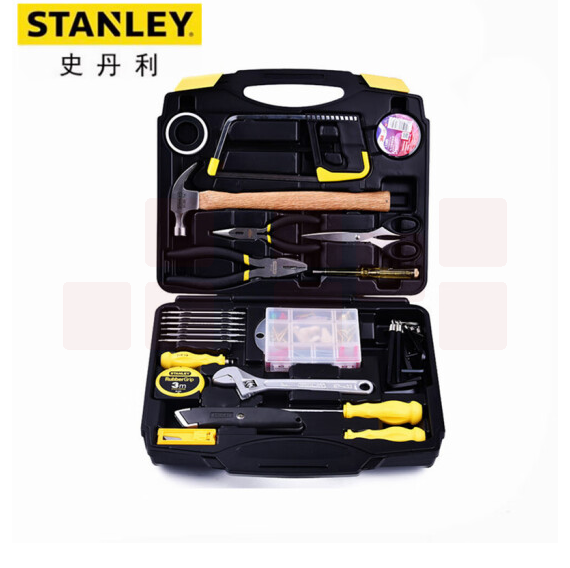 史丹利 家用工具箱套装 手动工具组套 59件工具套装LT-807-3-23 货号：JC