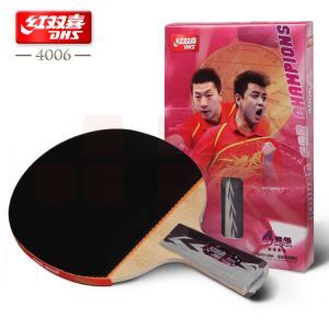 红双喜直拍双面反胶乒乓球拍 A4006