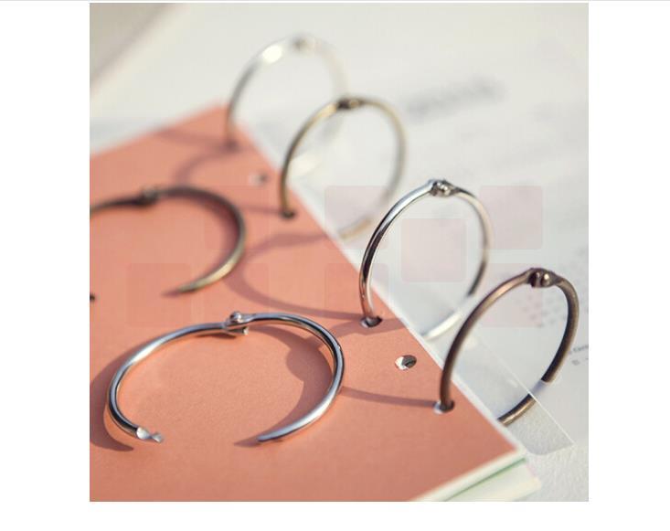 打孔机卡扣 装订圈 活页本卡子  100个/包