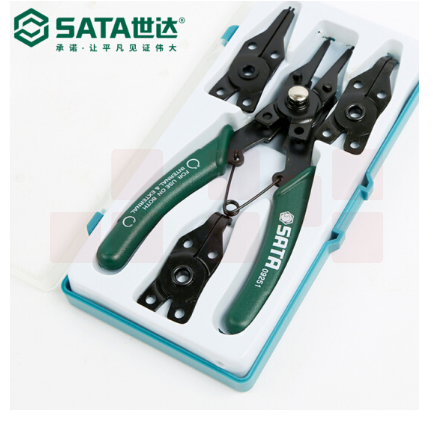 世达（SATA）5件套卡簧钳/挡圈钳 货号09251