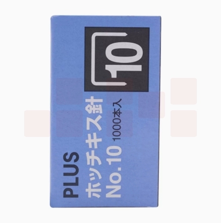 普乐士   小号订书钉10号订书针   1000枚/盒  5盒装   货号：JC