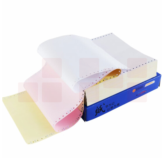 飞毛腿  电脑打印纸381-1 不撕边 1200页  货号：WY