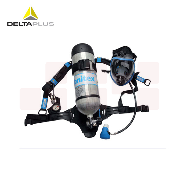 代尔塔 106005 正压式空气呼吸器 6.8L标准配合防化服化工