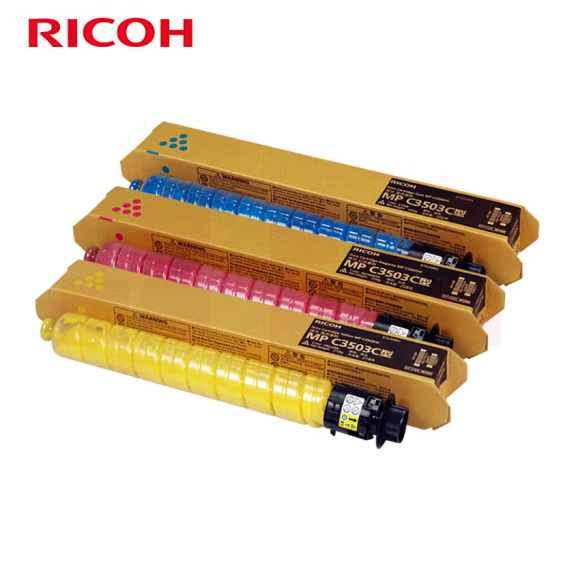 理光 MP C3503C 碳粉三色套装（红/蓝/黄）适用设备MP C3003SP/C3503SP/C3004SP/C3504SP