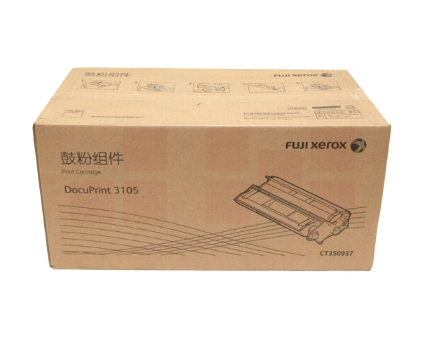 富士施乐（Fuji Xerox）CT350937 黑色  适用于 DP3105