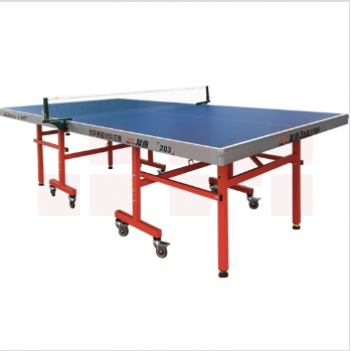 双鱼 乒乓球台 203型室内标准可移动训练与比赛家用 乒乓桌