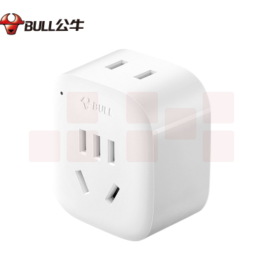 公牛（BULL）/GN-L01A/一转二/转换器/美标转换器