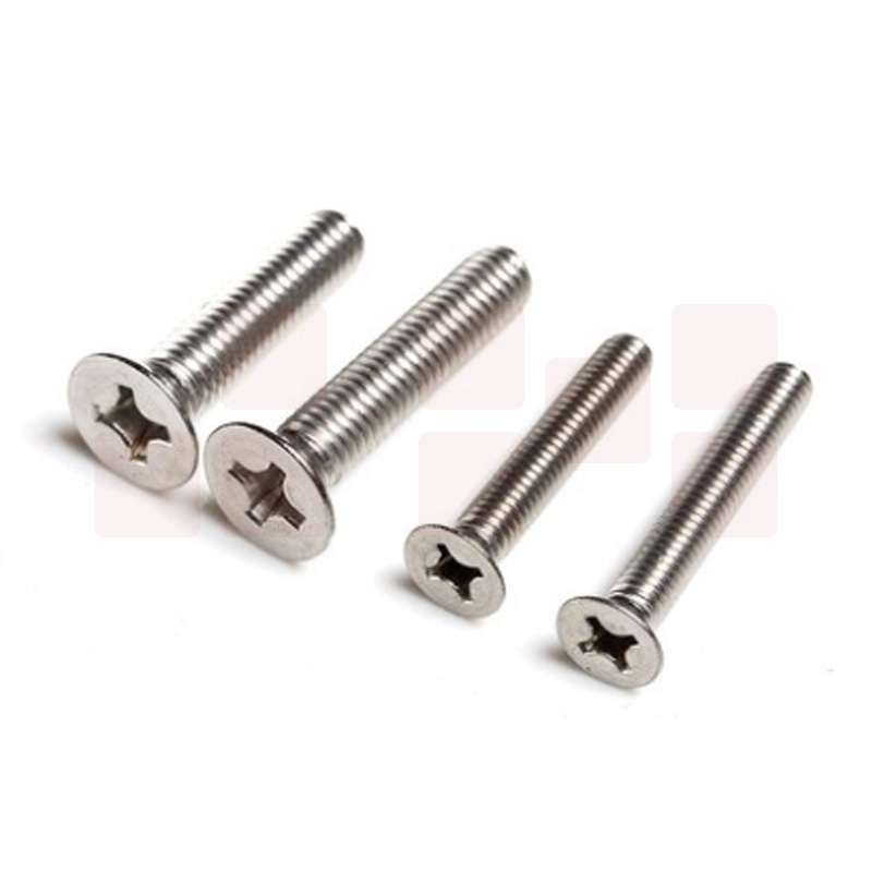 不锈钢十字沉头螺丝 4*8  螺钉     100个/包