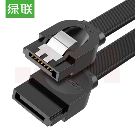 绿联（UGREEN） 0.5米 30796 高速SATA3.0数据线  直对直 外接固态机械硬盘