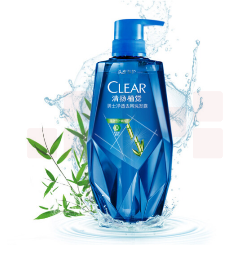 清扬 700ml植觉无硅油洗发水净透去屑洗发露 竹叶精华（6瓶箱）