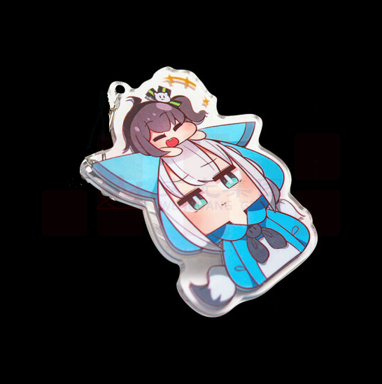 亚克力logo  双面标牌  长约7cm