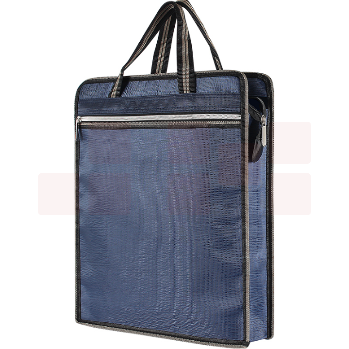 牛津布文件袋手提大容量竖款收纳袋 38*31*8cm  货号：JC