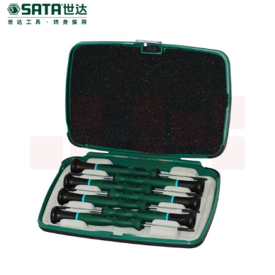 世达（SATA）7件花形微型螺丝批组套货号09315