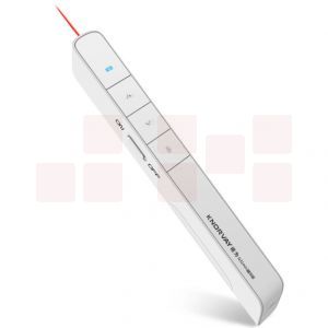 诺为 激光笔 N31 Mini 白色 红光 控制距离50-99米 锂电版 内置锂电 可充电