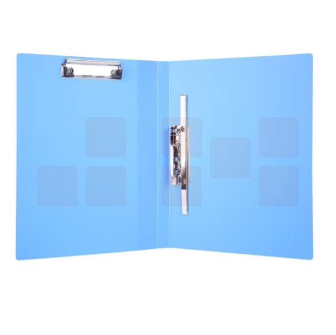 晨光 A4资料夹文件夹弹力夹 长押+板夹 ADM95089 蓝色