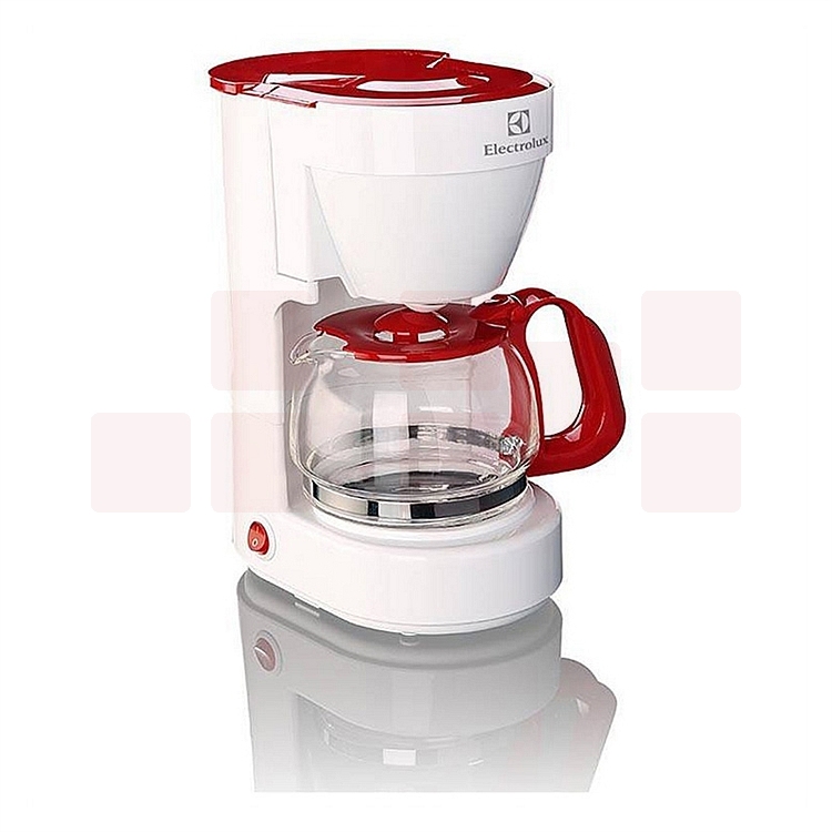 伊莱克斯 EGCM350 咖啡机 800W(单位：台) 白+红