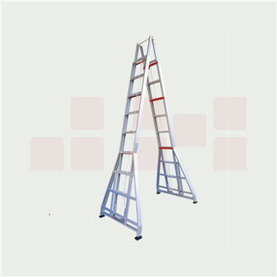 登月 10米 铝合金人字升降梯