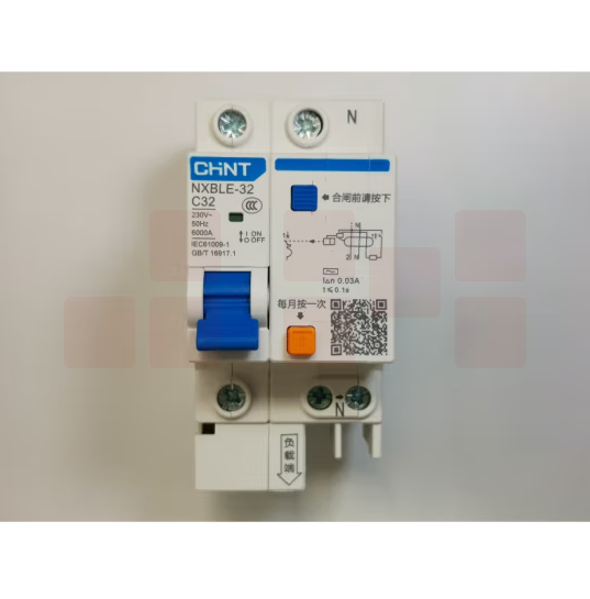 正泰  NXB-32 1P+N  C16 30mA 6kA  漏电断路器