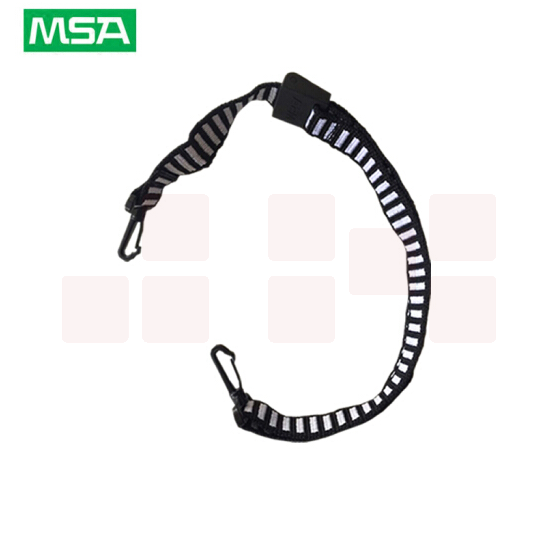 梅思安/MSA GB D型下颏带 挂钩式与帽壳连接 日字扣调节  9100001-SP