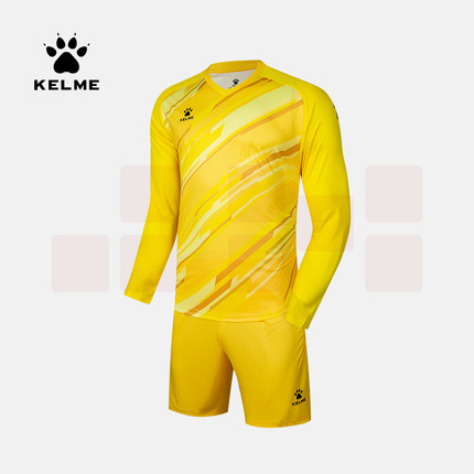 KELME卡尔 美儿童长袖足球守门服套装3803286 门将服