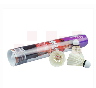 红双喜 401 羽毛球 12只/桶 白色