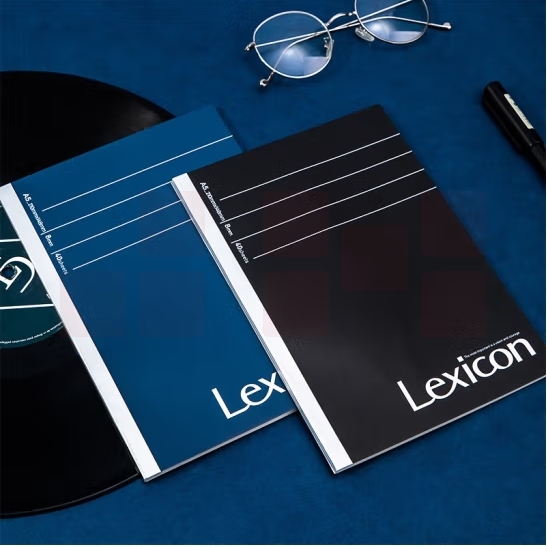 得力12本装A5无线装订本40张软抄本210*148mm(混)2155