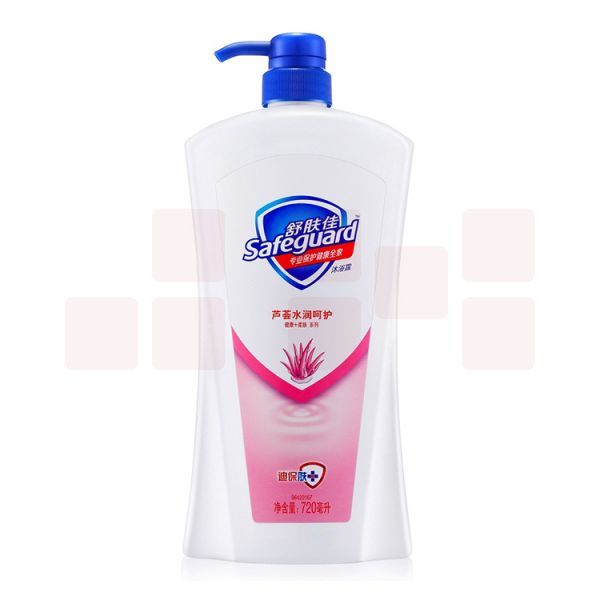 舒肤佳沐浴露 720g芦荟水润呵护型沐浴液