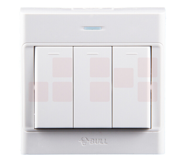 公牛墙壁开关 三位单控   G05K312Y