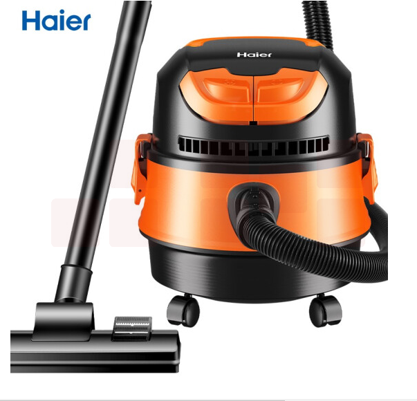 尔（Haier）桶式吸尘器 15L大容量干湿吹家用强劲大吸力吸尘器一键收线HZ-T615 pro