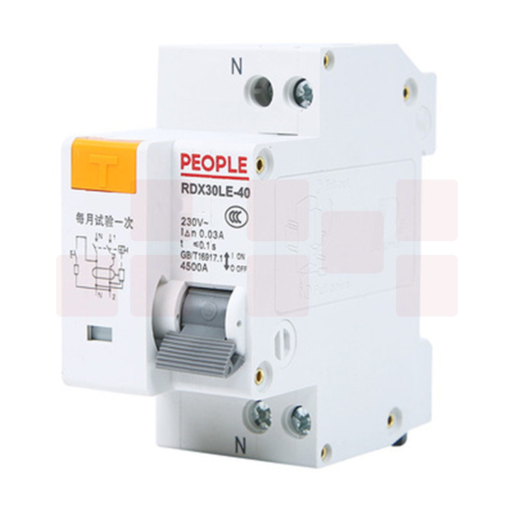 人民电器 RDX30LE-32 20A拼装 漏电断路器