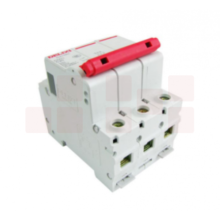 德力西 DZ47S 3P C型 6A 断路器空气开关