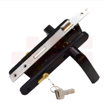 断桥铝平开门锁点锁体 铝合金门锁 断桥铝门锁锁具多点锁体