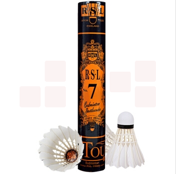 亚狮龙（RSL）RSL7号 训练比赛用球 稳定耐打 77速羽毛球