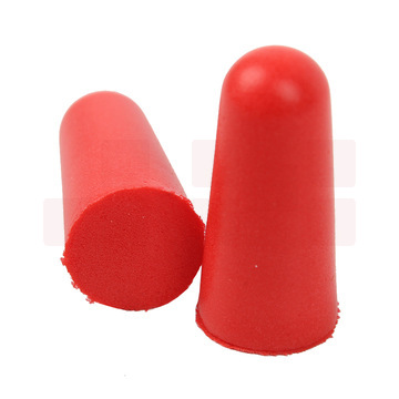 代尔塔 103107 大包装500副PU耳塞 CONIC500 红色 5盒/箱 耳部防护