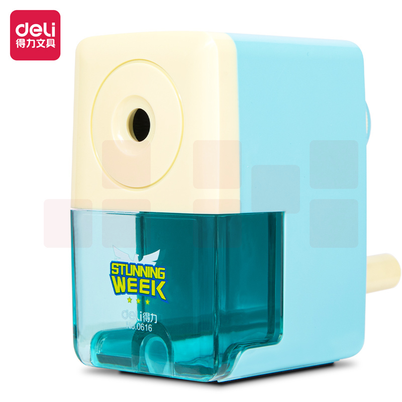 得力0616削笔机(蓝色)