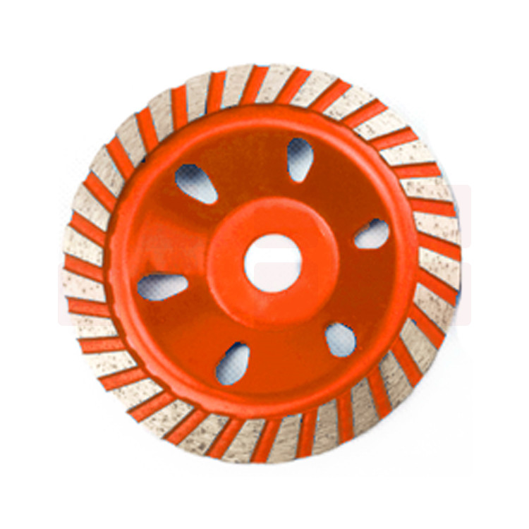 惠锋 105反14＃（橘红亮） 金刚石磨盘碗磨片花岗岩 大理石磨轮混凝土碗磨片云石片