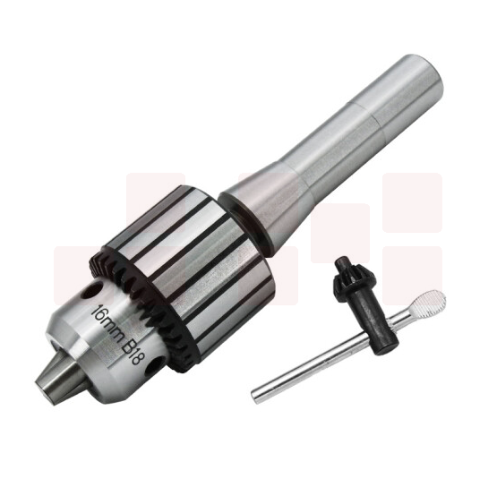 钻夹头  高精度丝攻夹头炮塔铣钻夹 1-16mm加R8柄粗牙  货号：JC